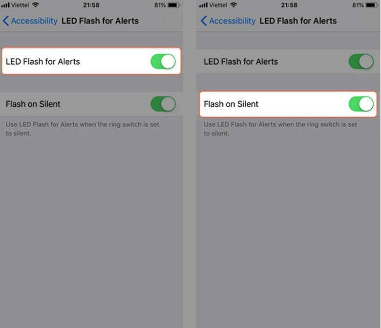 Lợi ích khi sử dụng tính năng bật đèn flash khi có thông báo iPhone